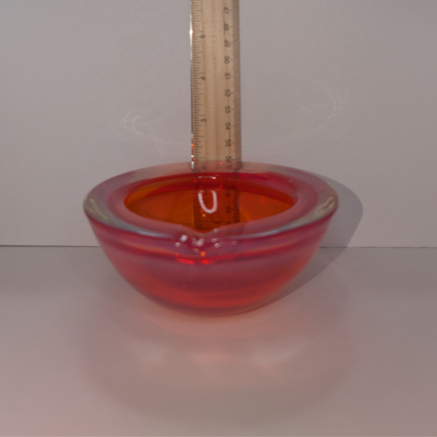 Faux-Murano Sommerso Geode Catchall #C0008