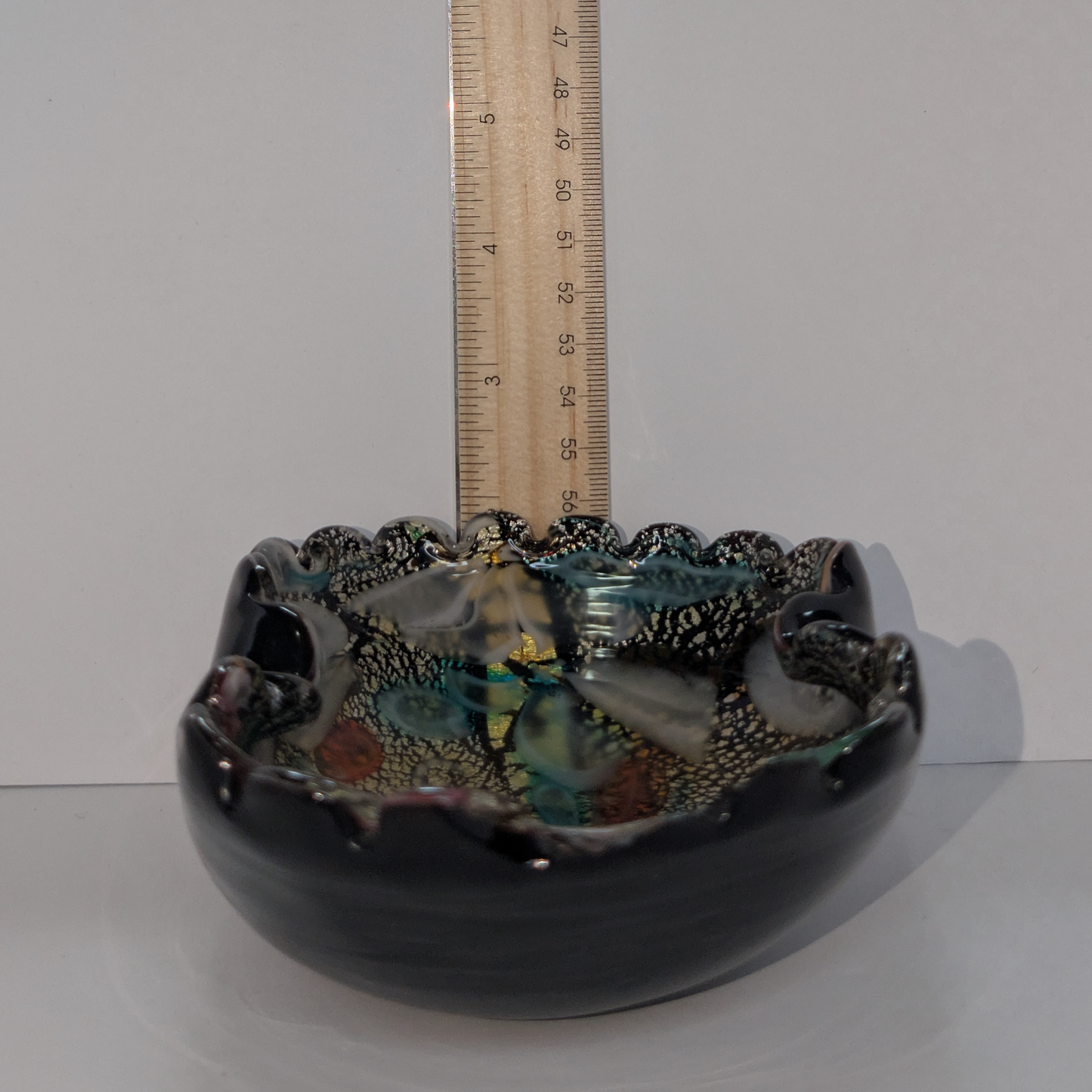 Murano Tutti Frutti + Aventurine Catchall #C0004