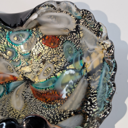 Murano Tutti Frutti + Aventurine Catchall #C0004
