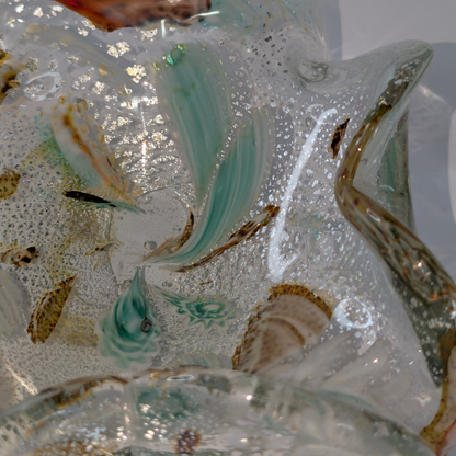 Faux-Murano Tutti Frutti + Aventurine Catchall #C0005