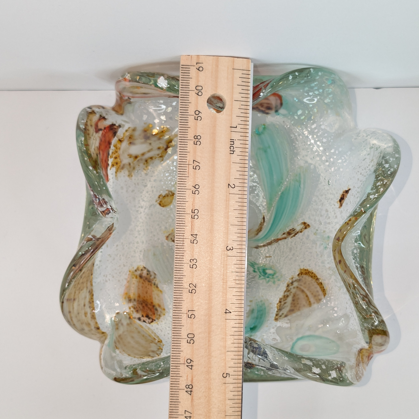 Faux-Murano Tutti Frutti + Aventurine Catchall #C0005