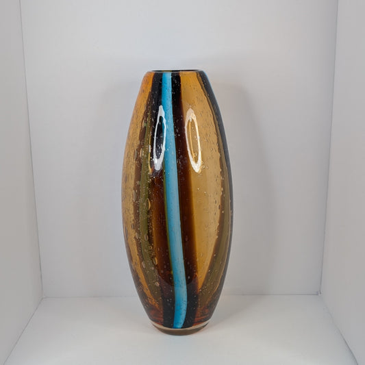 Medium Pier 1 Amber + Balloton Vase #B0002