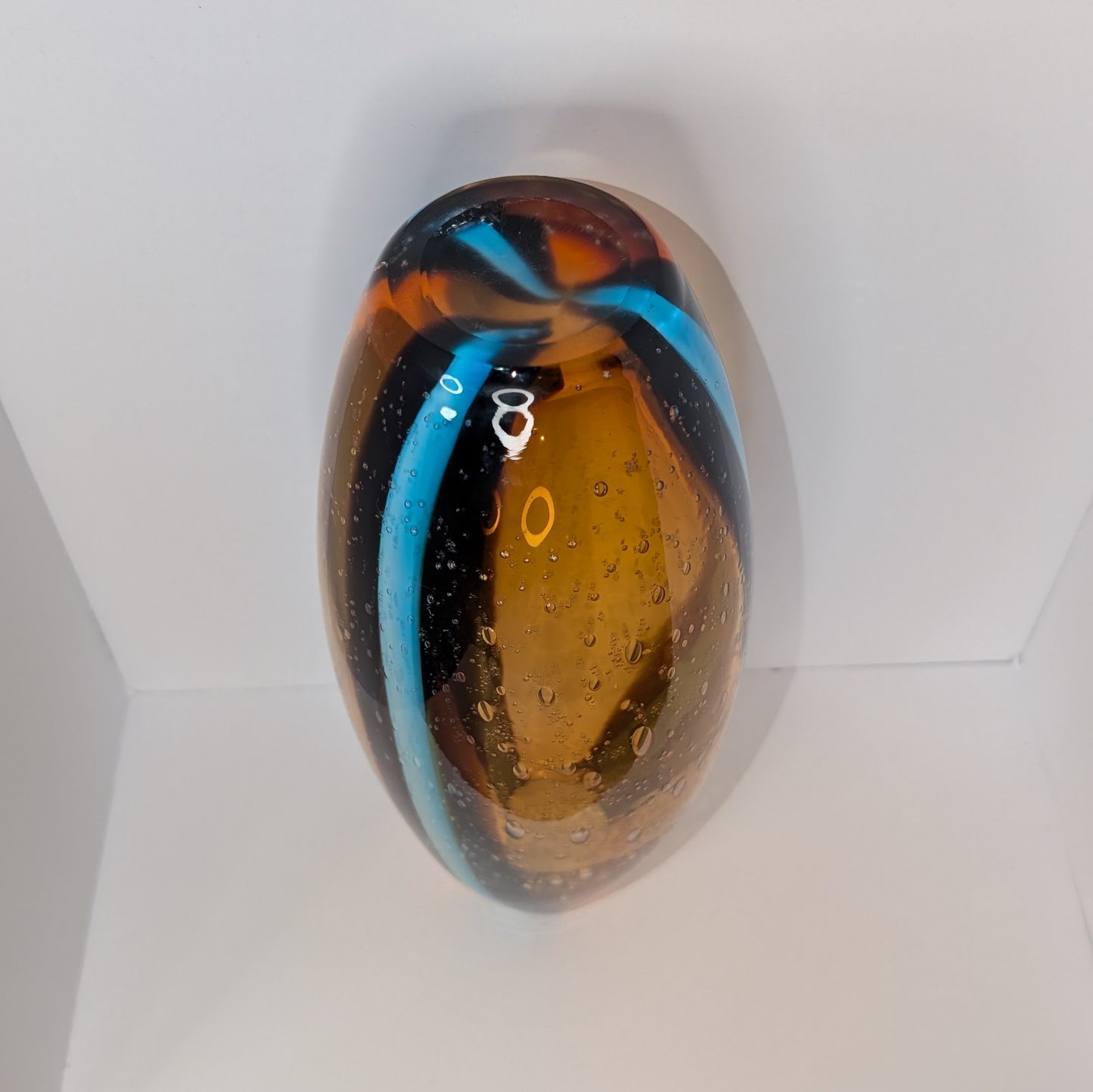 Medium Pier 1 Amber + Balloton Vase #B0002