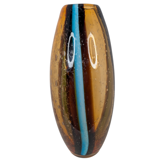 Medium Pier 1 Amber + Balloton Vase #B0002